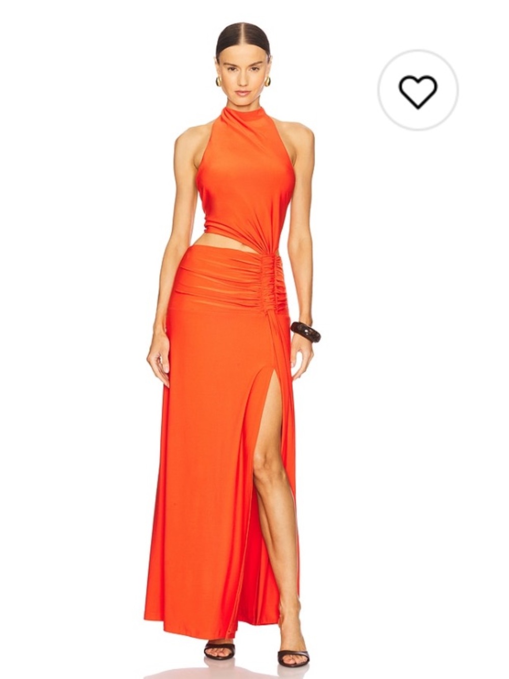 MISHA The Kendall Jersey Dress - XS Chilli